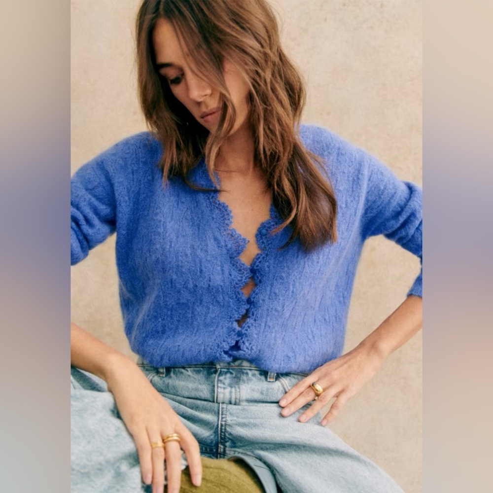 RARE NEW Sezane ANAELLE CARDIGAN